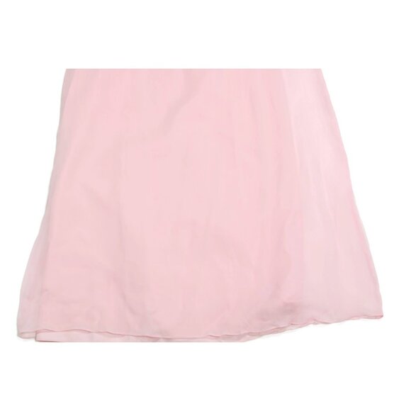 Vtg 1970s Velvet Lace Up Ren Faire Medieval  Pink Princess Maxi Dress sz M /060 - Picture 4 of 6